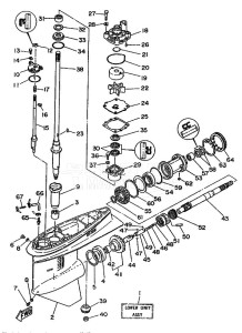 115B drawing PROPELLER-HOUSING-AND-TRANSMISSION-1