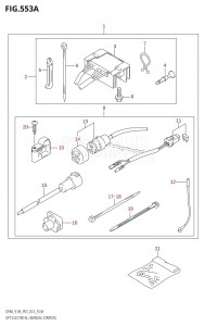 DF9.9A From 00994F-410001 (P03)  2014 drawing OPT:ELECTRICAL (MANUAL STARTER) (M-STARTER:DF8A:P03)