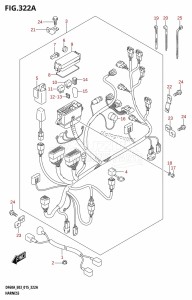 DF60A From 06002F-510001 (E03)  2015 drawing HARNESS (DF40A:E03)