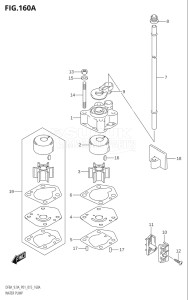 00994F-510001 (2005) 9.9hp P01-Gen. Export 1 (DF9.9A  DF9.9AR) DF9.9A drawing WATER PUMP