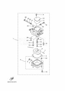 FT9-9D drawing CARBURETOR