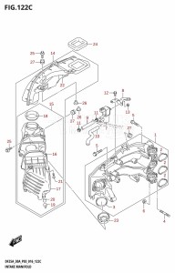 DF30A From 03003F-610001 (P03)  2016 drawing INTAKE MANIFOLD (DF25AT:P03)