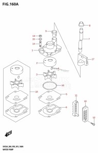 DF25A From 02504F-510001 (P03)  2015 drawing WATER PUMP