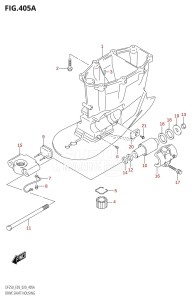 DF250Z From 25003Z-040001 (E03)  2020 drawing DRIVE SHAFT HOUSING ((DF225T,DF225Z,DF250T,DF250Z):X-TRANSOM)