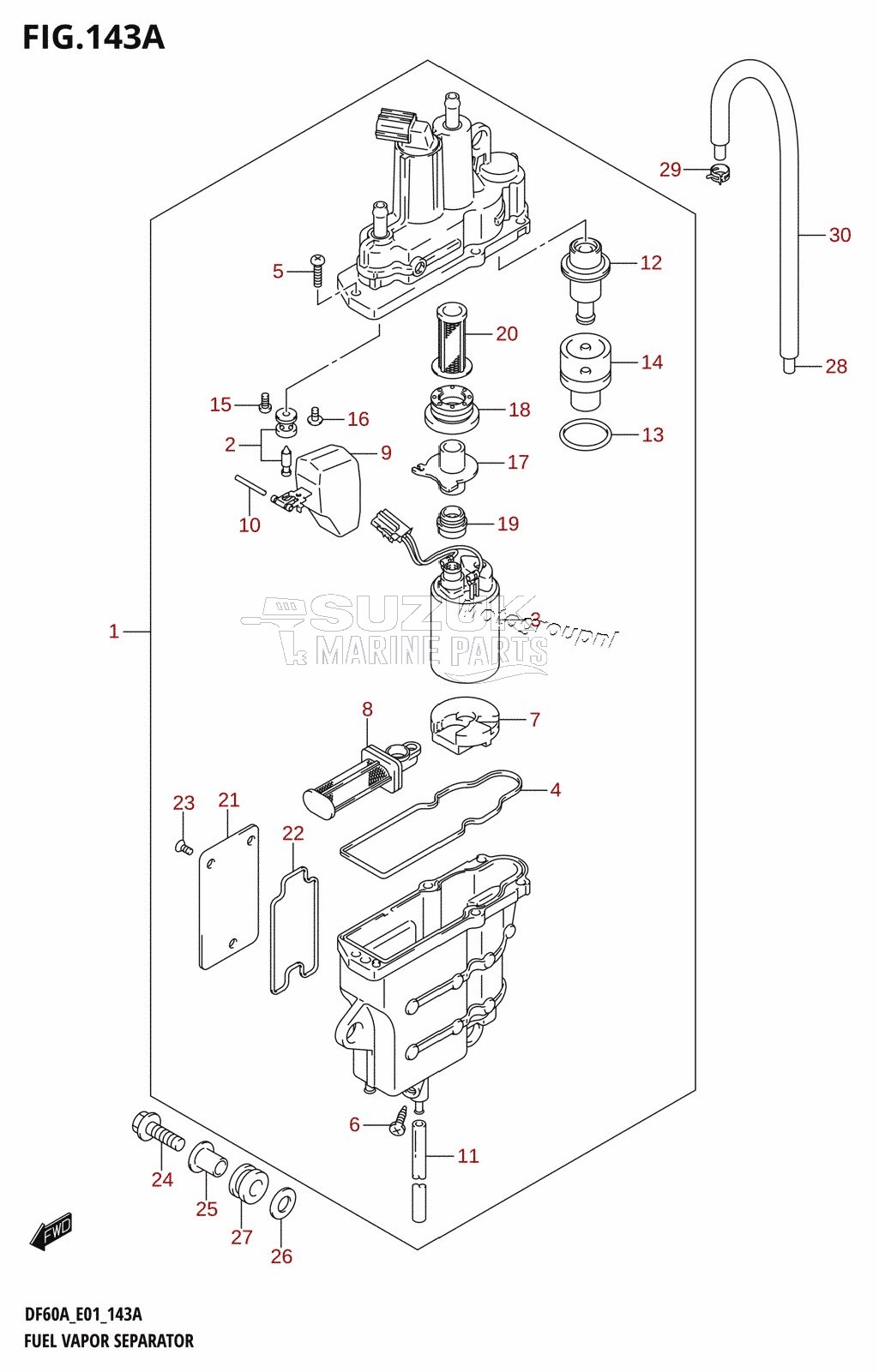 FUEL VAPOR SEPARATOR