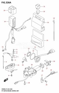 DF250ASS From 25001N-240001 (E03)  2022 drawing PTT SWITCH /​ ENGINE CONTROL UNIT (DF300A)