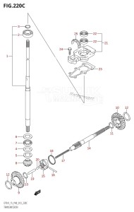 DT9.9 From 00996-310001 (P40)  2013 drawing TRANSMISSION (DT9.9K:P36)