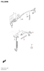 DT40 From 04005K-610001 ()  2016 drawing IGNITION SWITCH (DT40W:P90)