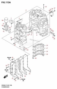 DF300B From 30003F-440001 (E11)  2024 drawing CYLINDER BLOCK