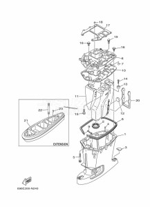 E55CMHL drawing UPPER-CASING