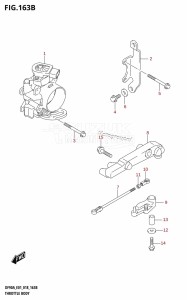 DF80A From 08002F-810001 (E01 E40)  2018 drawing THROTTLE BODY (DF70ATH,DF90ATH)