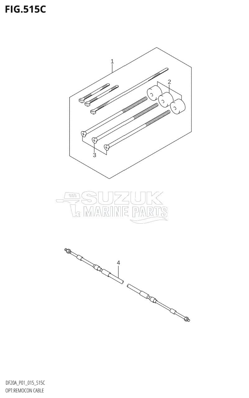 OPT:REMOCON CABLE (DF9.9BT:P01)