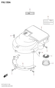 DF175Z From 17502Z-710001 (E03)  2017 drawing SILENCER /​ RING GEAR COVER