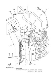 F200AETX drawing THROTTLE-BODY-3