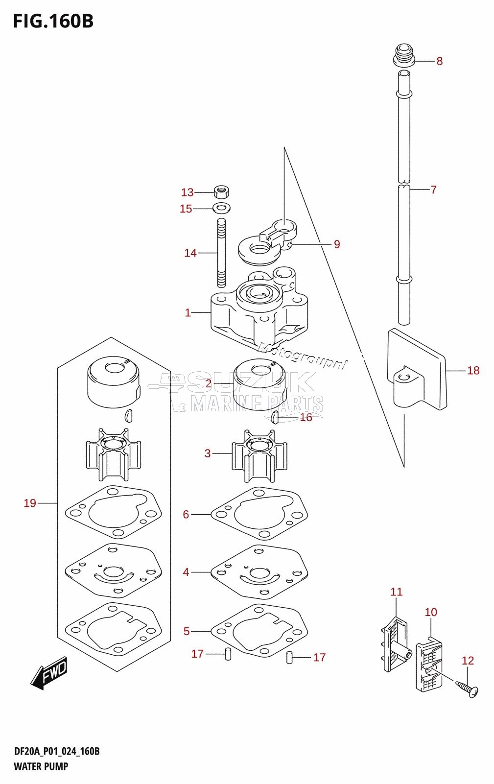 WATER PUMP (P40)