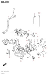 DF9.9B From 00995F-410001 (P03)  2014 drawing HARNESS (DF15A:P03)