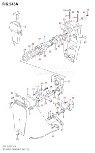 DF70 From 07001F-861001 (E01)  1998 drawing OPT:REMOTE CONTROL ASSY SINGLE (2) (K5,K6,K7,K8,K9)