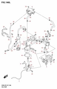 DF9.9B From 00995F-710001 (P01)  2017 drawing FUEL PUMP (DF20AT:P01)