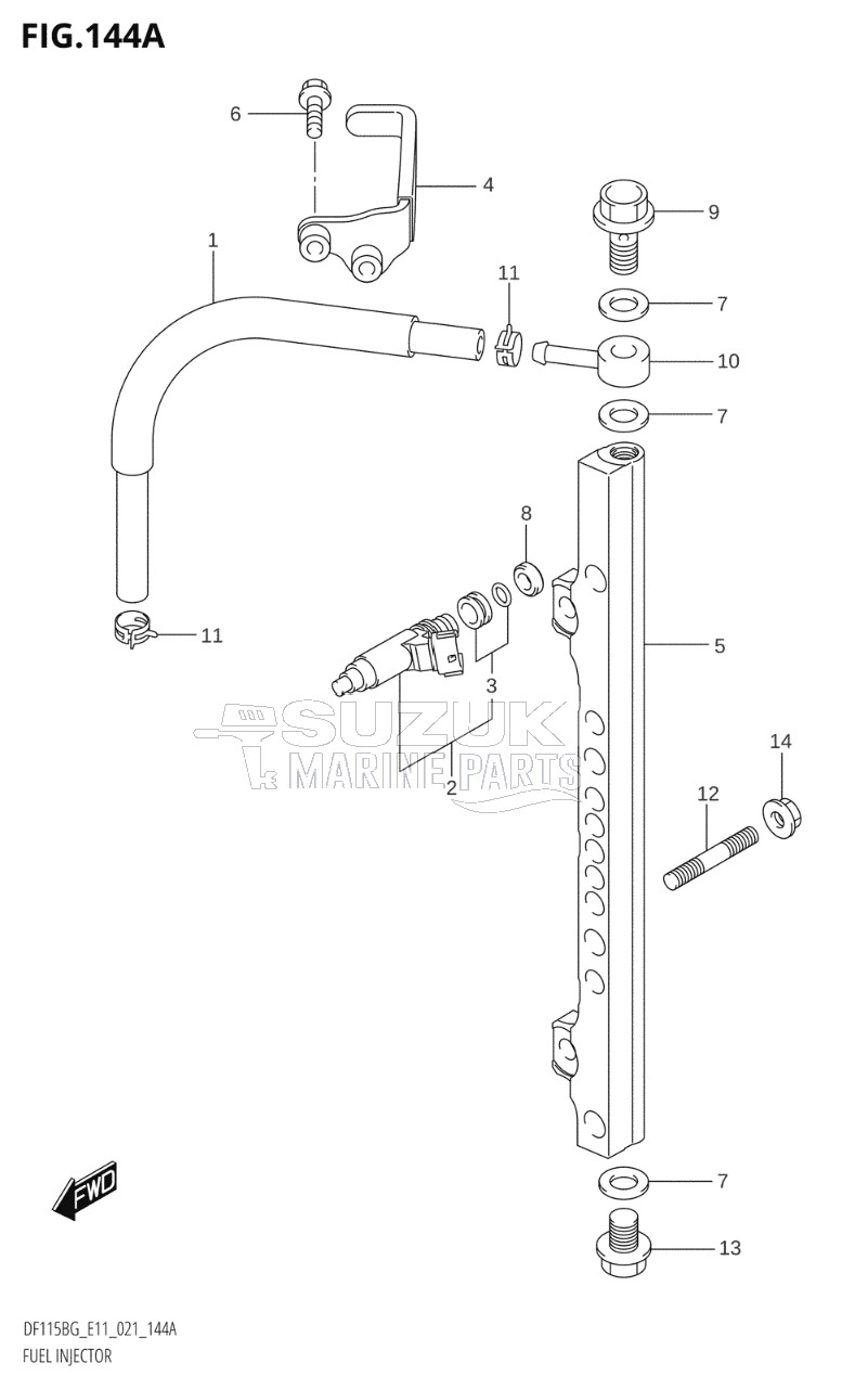 FUEL INJECTOR (E11)