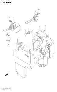 22503Z-210001 (2012) 225hp E03-USA (DF225Z) DF225Z drawing RECTIFIER / IGNITION COIL