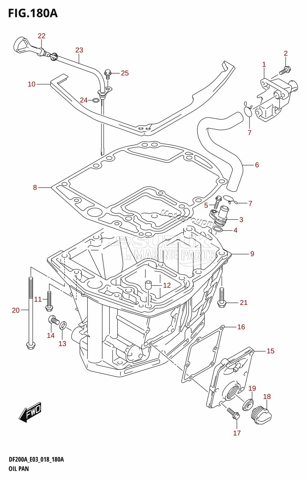 OIL PAN (DF200AT,DF200AZ)