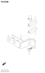 00994F-610001 (2016) 9.9hp P03-U.S.A (DF9.9A  DF9.9AR) DF9.9A drawing REMOCON CABLE HOLDER (DF9.9AR:P03)