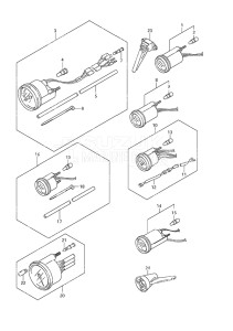 Outboard DF 140 drawing Meter