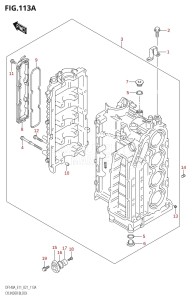 DF115AST From 11504F-140001 (E03)  2021 drawing CYLINDER BLOCK