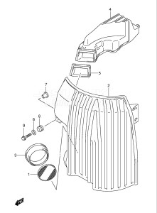  (2003) 115hp - () DF115TL drawing SILENCER