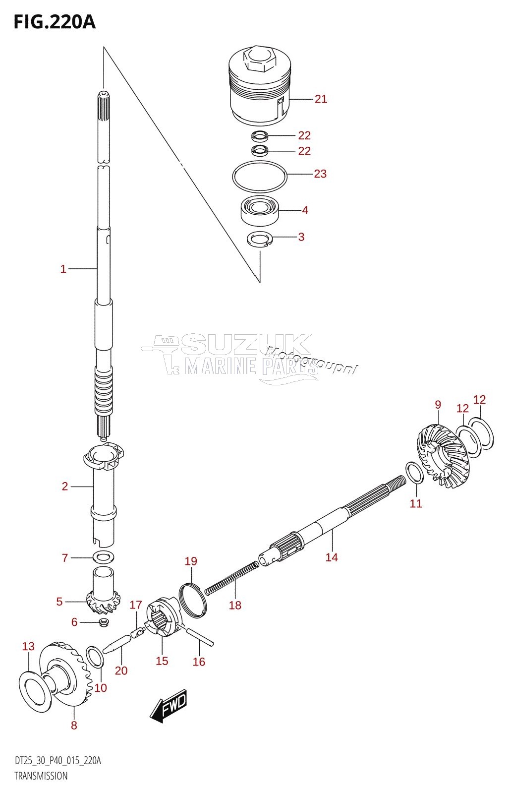 TRANSMISSION (DT25K:P36)