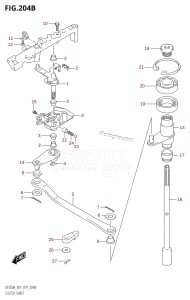 DF200AZ From 20003Z-910001 (E01 E40)  2019 drawing CLUTCH SHAFT (DF200AZ)