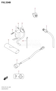 00994F-610001 (2016) 9.9hp P01-Gen. Export 1 (DF9.9A  DF9.9AR) DF9.9A drawing SENSOR / SWITCH (DF8AR:P01)