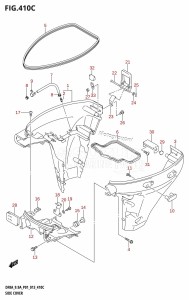 DF9.9A From 00994F-310001 (P01)  2013 drawing SIDE COVER (DF9.9A:P01)