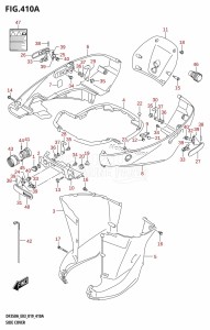 DF350A From 35001F-910001 (E03)  2019 drawing SIDE COVER