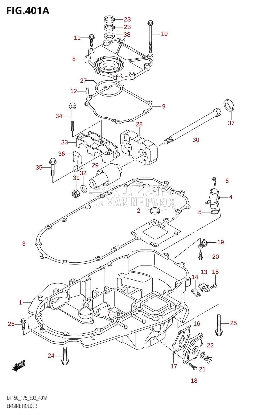 ENGINE HOLDER