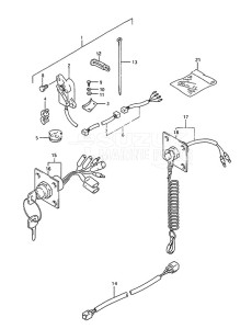 DT 75 drawing Switch Panel