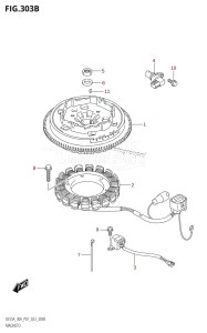 DF25A From 02504F-140001 (P01)  2021 drawing MAGNETO (E-STARTER)