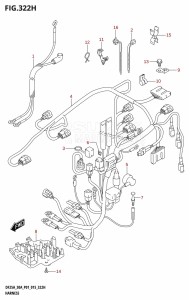 DF30A From 03003F-510001 (P01 P40)  2015 drawing HARNESS (DF30ATH:P01)