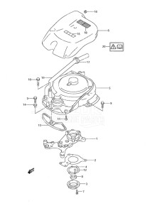 DF 50 drawing Oil Seal Housing