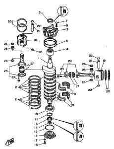 L150CETO drawing CRANKSHAFT--PISTON