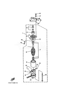 25V drawing STARTING-MOTOR