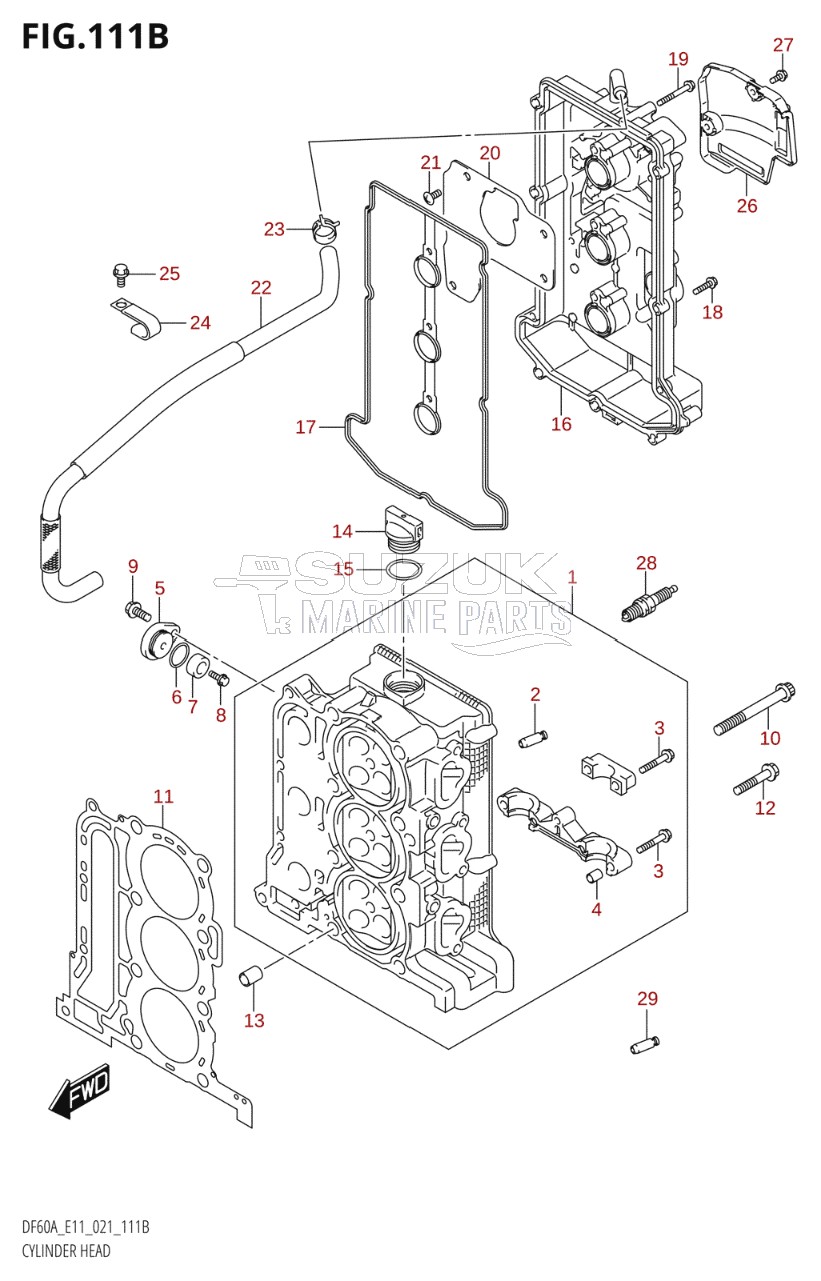 CYLINDER HEAD (SEE NOTE)