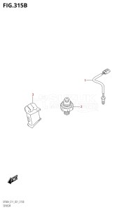 06002F-240001 (2022) 60hp E01 E40 E11-Gen. Export - Costa Rica (DF60AQH  DF60AQH  DF60AT  DF60AT  DF60ATH  DF60ATH) DF60A drawing SENSOR (DF40AQH,DF60AQH)