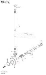 DF2.5 From 00252F-010001 (P01)  2010 drawing DRIVE SHAFT