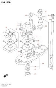 DT40 From 04005K-910001 ()  2019 drawing WATER PUMP (DT40WR:P40)