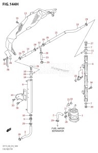 DF150Z From 15002Z-410001 (E03)  2014 drawing FUEL INJECTOR (DF175ZG:E03)