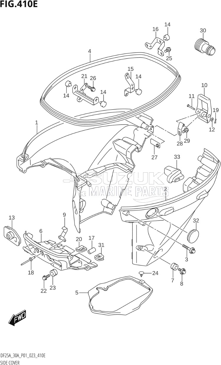 SIDE COVER (DF30A)