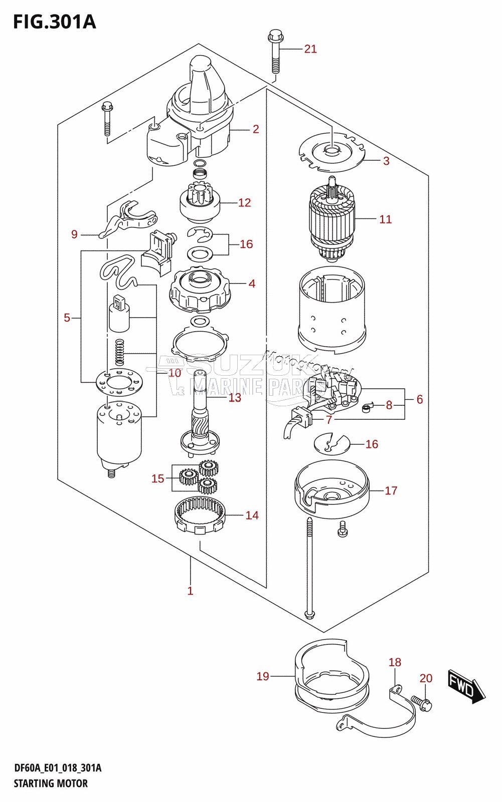 STARTING MOTOR