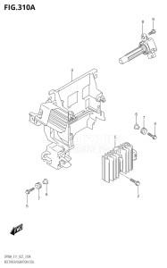 07003F-240001 (2022) 70hp E11 E40-Gen. Export 1-and 2 (DF70AT  DF70ATH  DF70ATH) DF70A drawing RECTIFIER / IGNITION COIL