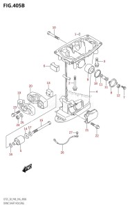 DT25 From 02503K-610001 (P36-)  2016 drawing DRIVE SHAFT HOUSING (DT30:P40)